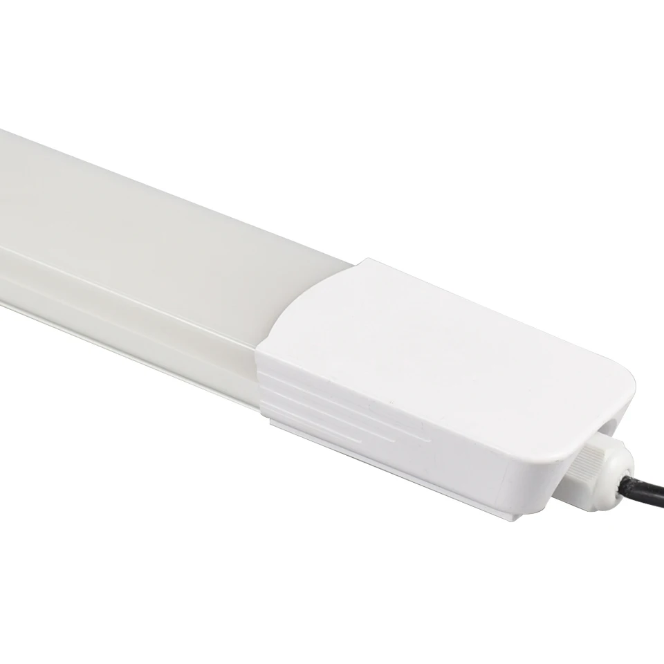 High PF 36W LED Integrated Waterproof Stand Lamp IP65 Moisture-proof 1.2 Meters Long Plastic PC Triple Warehouses Industrial