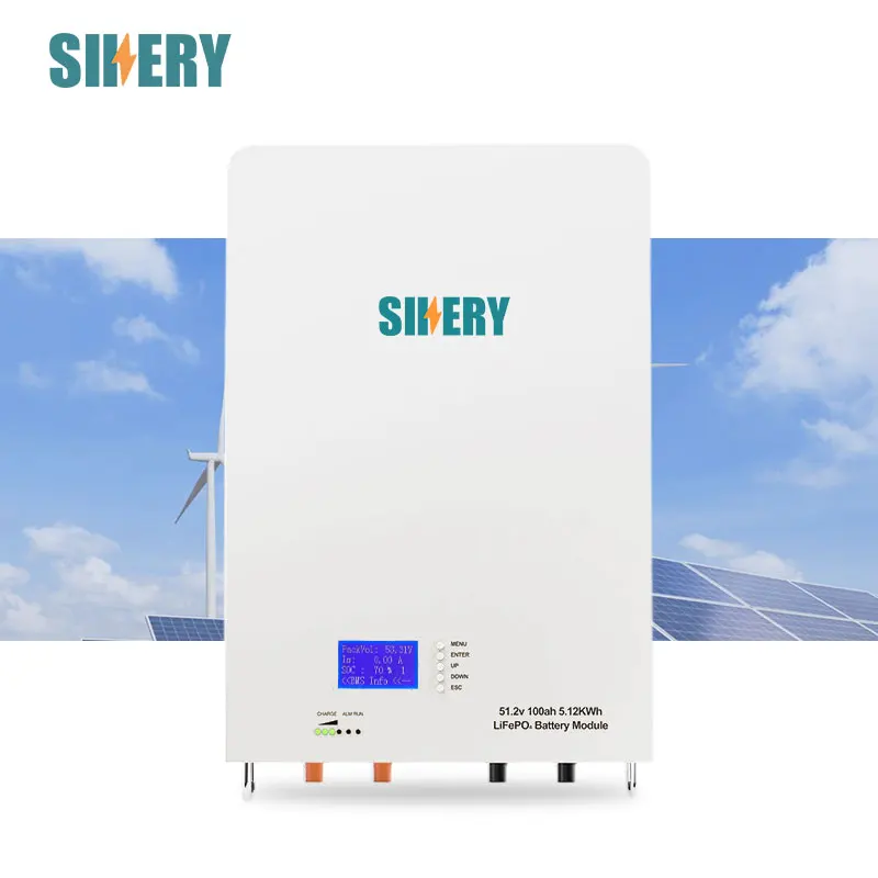 Аккумуляторная система Sikery, 100 А/ч, 200 А/ч, 48 В, 51,2 В, BMS, 37,5 54,75 В, постоянного тока, SBS, литий-ионная аккумуляторная батарея LiFePO4