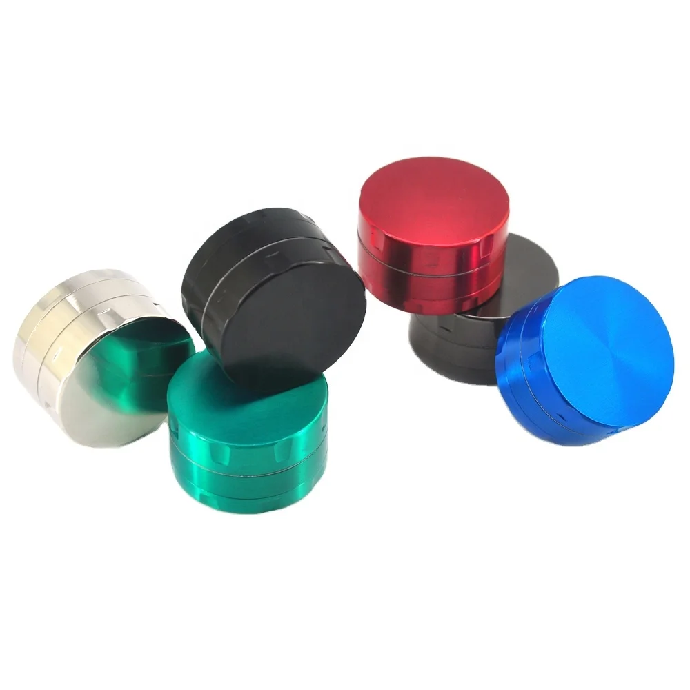 
 Прямая поставка от производителя, портативный 3 слоя изготовленным на заказ логосом металла табак аксессуары сорняков травосборники  