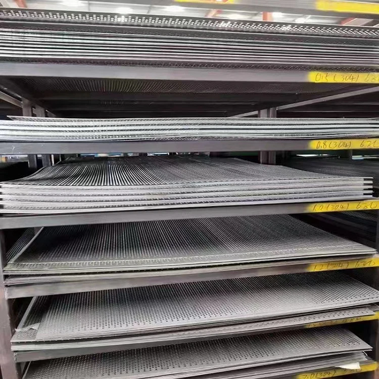 Factory Wholesale Stock Fast Delivery 2mm 316 Perforated Metal Screen Sheet for crafts with Price List