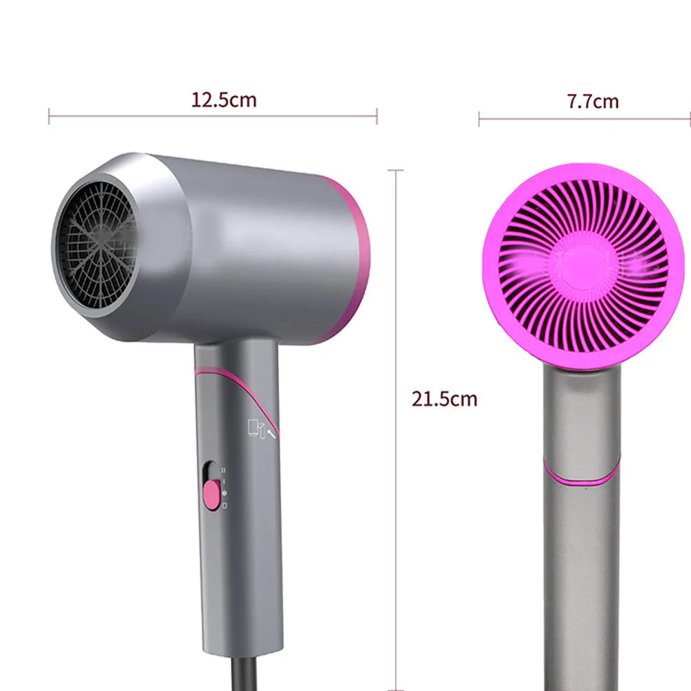 T-shape Folding Hair Dryer Manufacturers Wholesale Hair Salon Negative Ion Constant Temperature High Power Hair Dryer