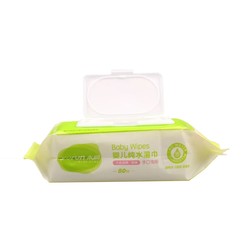 
Factory ODM supplier, baby hand and mouth wipe RO pure water non-woven wipes no alcohol no addition, can be customized 