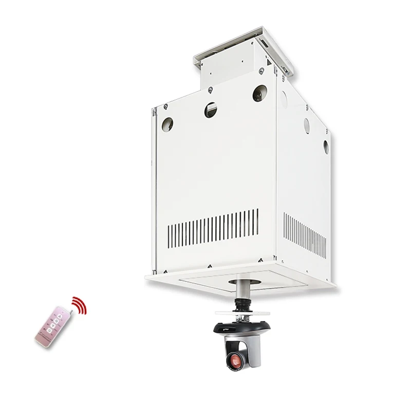 Моторизованная камера с креплением проектора потолочная двойная дверь скрытые провода электрический проектор подъем моторизованный потолочный проектор лифт