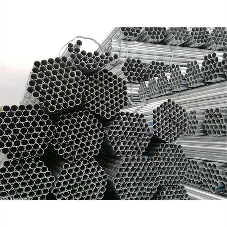 China Factory Inch ASTM A53 BS 1387 MS Pipe Hot Dipped Galvanized Steel tube GI Pipe Pre Galvanised Steel Pipe