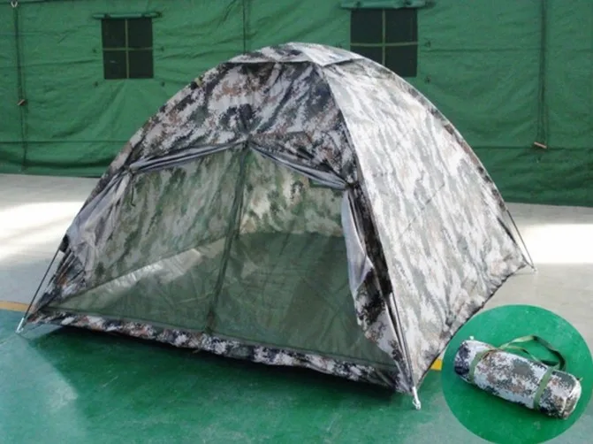 China Xinxing single outdoor tents waterproof camouflage camping tent for sale
