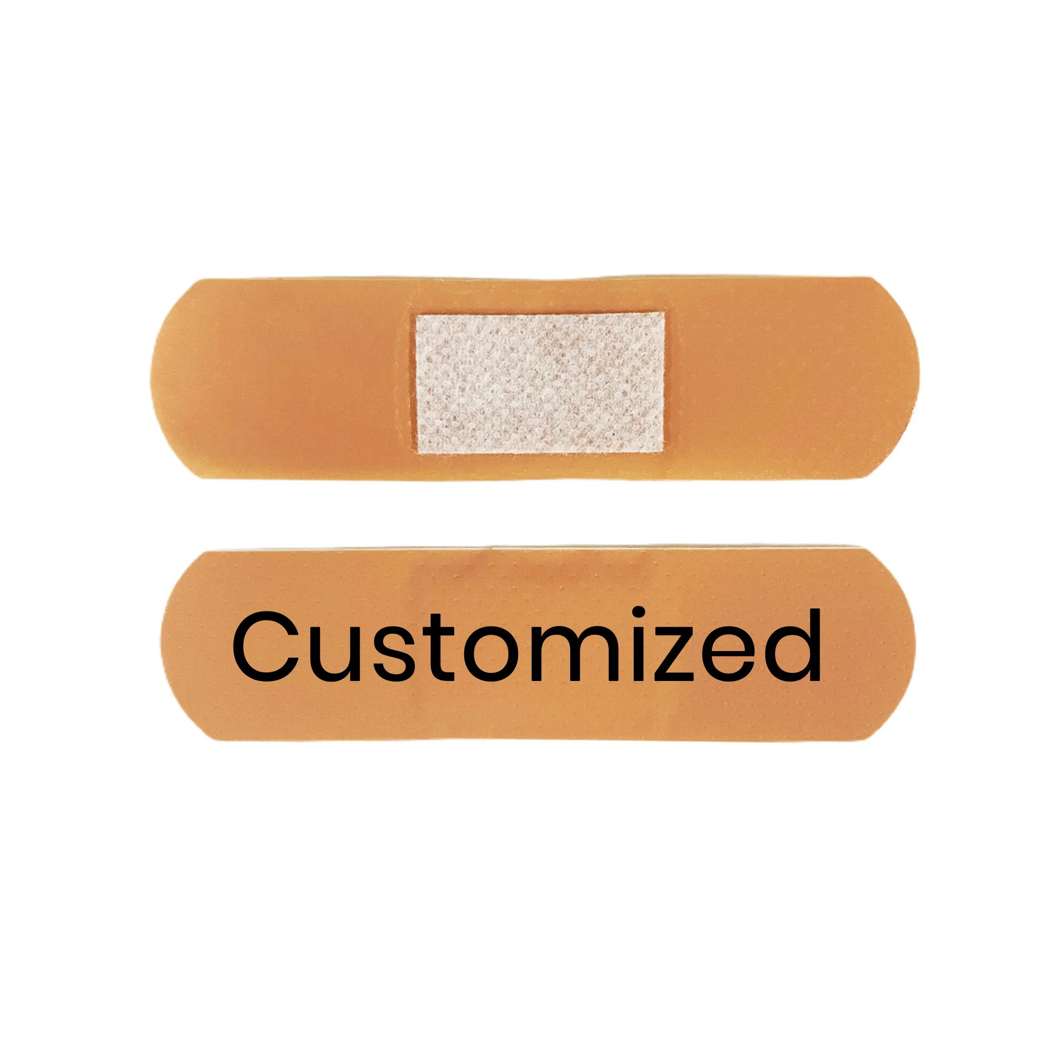 Unimaster Customized Logo Bandaid Plaster First aid Fabric Skin Color Wound Adhesive Bandage