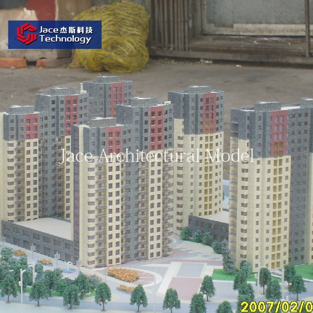 
Reasonable price residential building model for construction and real estate 