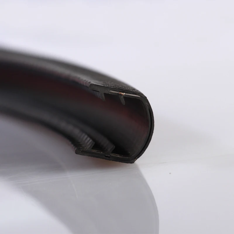pvc u channel edge trim strip sharp edge protection aluminum door strip and window rubber seal strip
