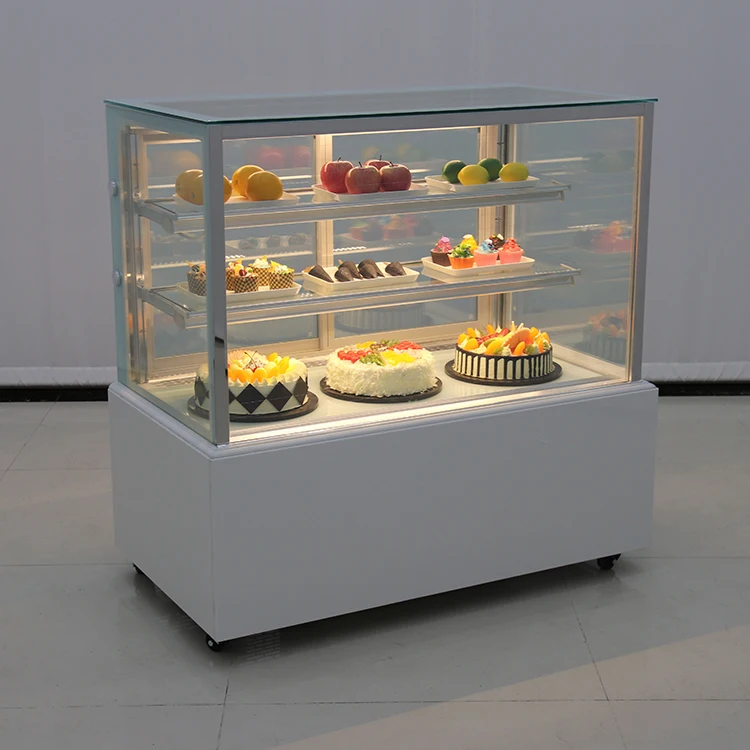 Meat Display Cooler Fridge for Sale Double Door Second Hand Butchery Chicken Display for Meat & Food Display