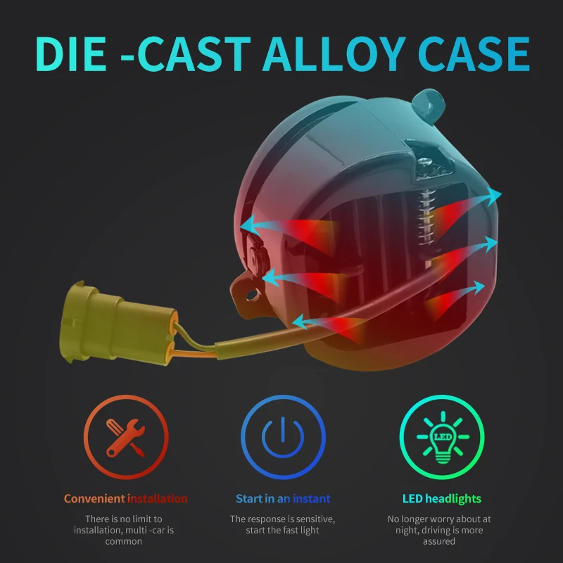 Hearxin 4inch Led Fog Lamp Projector Led Driving Spot Auxiliary Light Offroad 4x4 Led Off Road 30W Fog Lights Lighting