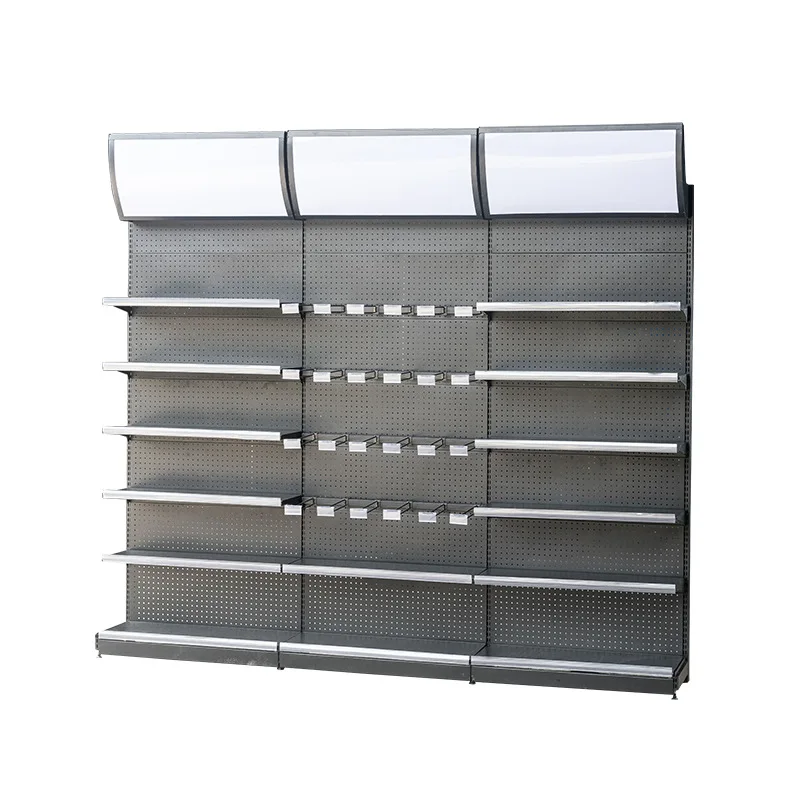 
Newly designed supermarket gondola shelf for cigarette 