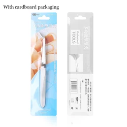 Nail Art Tweezers Stainless Steel Cross Action Tweezers Multifunctional Shaped Nail Clip Manicure Curve Nipper Nail Tools