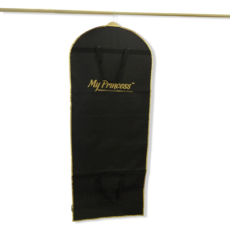 wholesale cheap eco friendly reusable custom logo high quality suit dust cover garment bag non woven