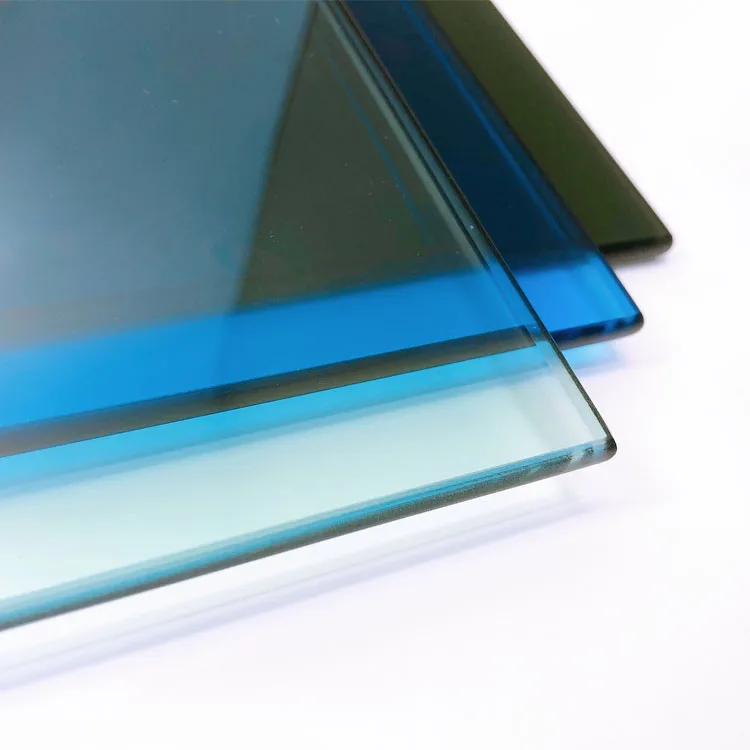 Hot sale factory direct sales deep produce tempered tinted colored building glass