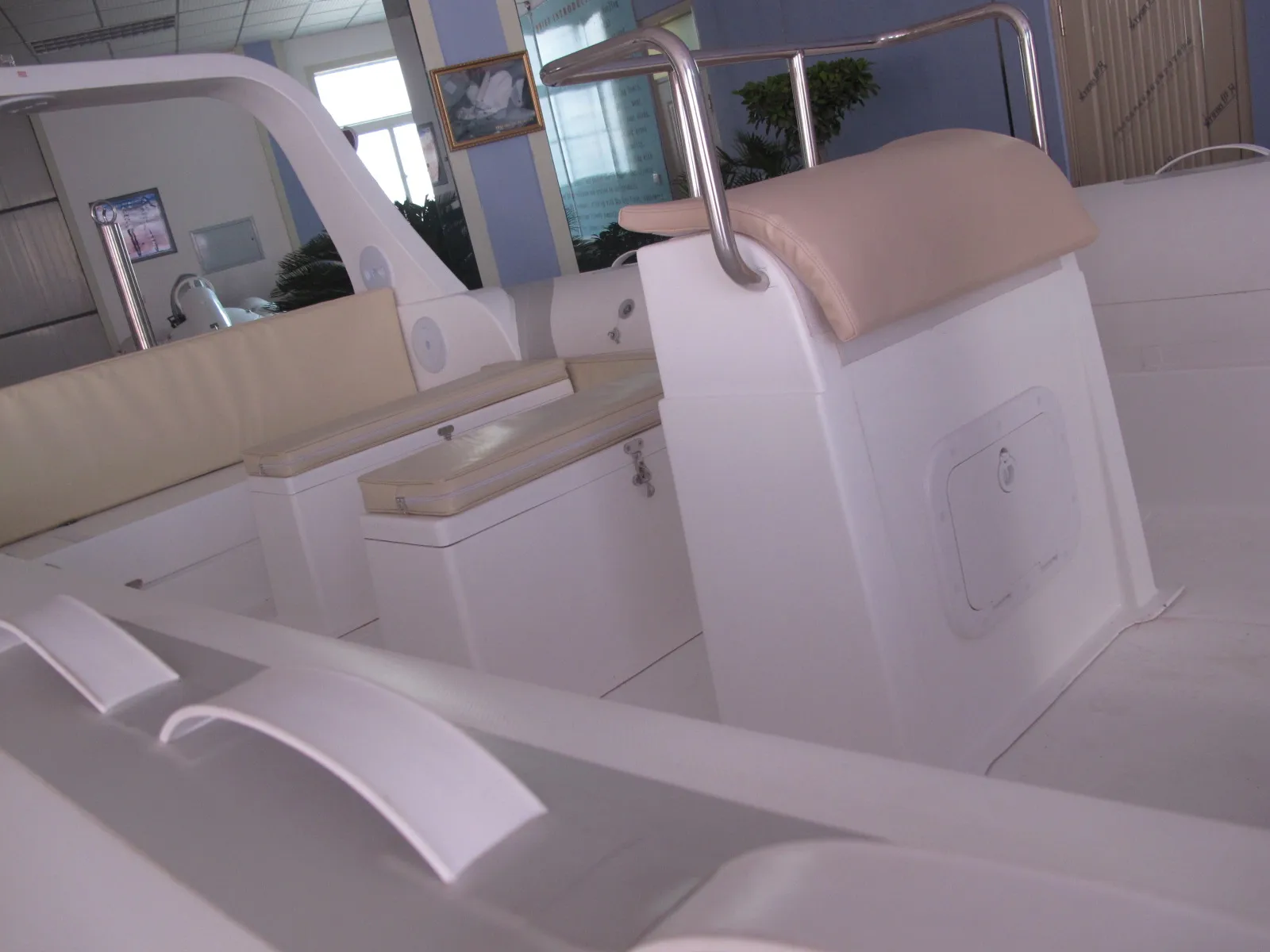 CE 21 Hypalon Or Pvc Inflatable Boat Rib 860 Boat For Sale