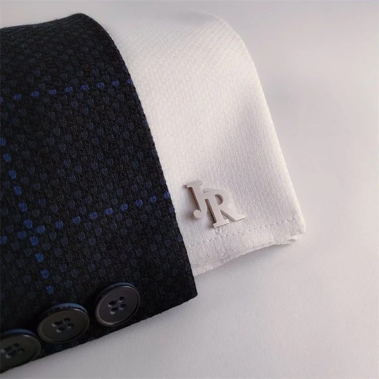 custom personalized enamel men suit cufflinks-87