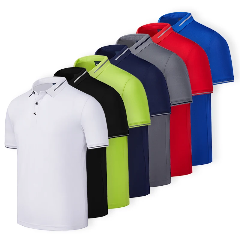 
Soft smooth knitted fabric fashion super cool fabric polyester nylon spandex blends high quality Polo shirts 