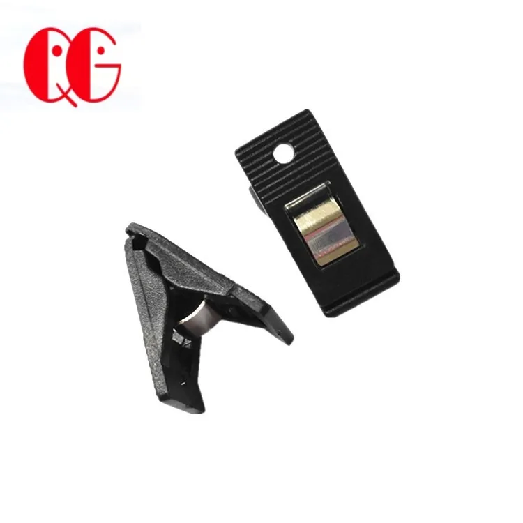 Plastic Anti- wind clip clamp exquisite  ID Card Name Tag holder for book memo clothing Garden Flag Poles Stands accessories