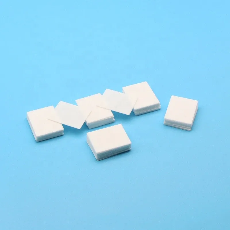 Thermal conductive 24 W/m. K 96% Alumina Oxide Ceramic LED Heat Sink with Hole