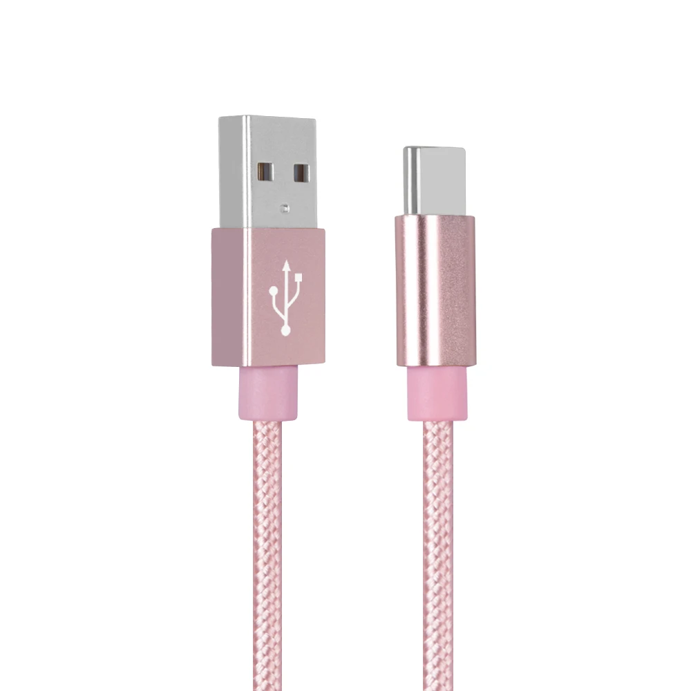 Оптовая продажа высококачественный нейлоновый Плетеный micro USB-кабель для зарядки iPhone 1 м/2 м/3 м