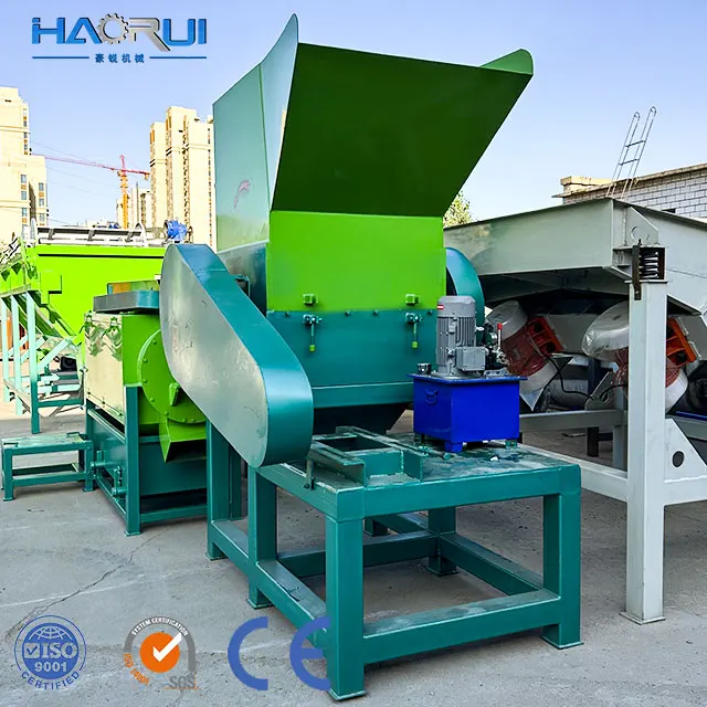 New Condition Automatic PVC PET PP Material Injection Molding Granulator Core Motor Waste Recycling Bottle Crusher