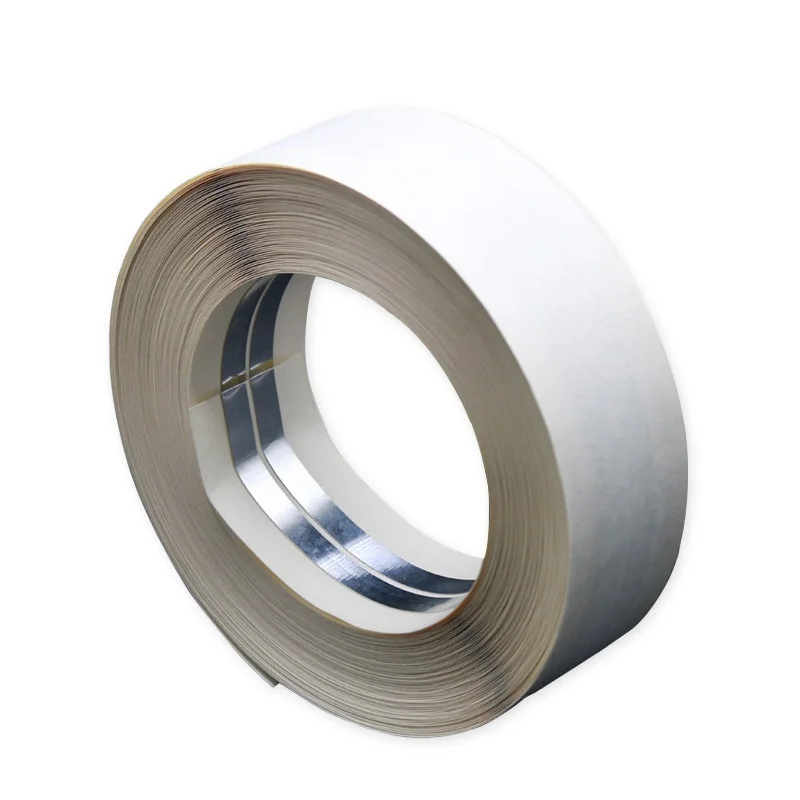 NQFIBER Metal Clips For Saws Waterproof Roof Measuring Seem Self Adhesive Body Magnets Film Silver Metalized Measure Tape