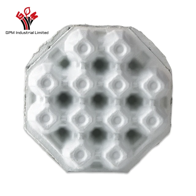 Custom Octagon Egg Carton Box Cardboard With Label