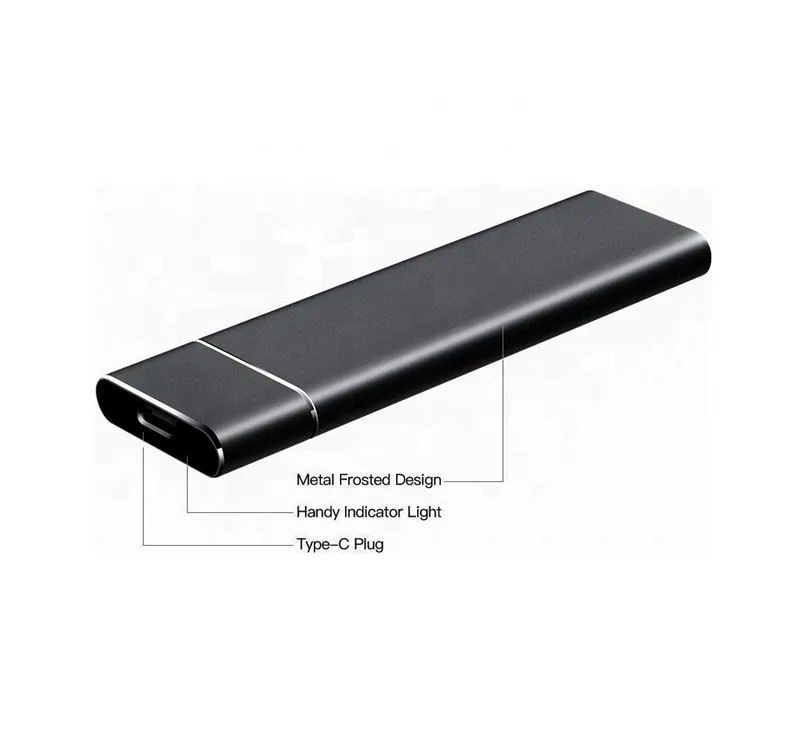 Taifast Type-c Portable SSD 120gb 240gb 480gb Interface Compatible with USB3.0 1TB  SSD Portable External Solid State Hard Drive