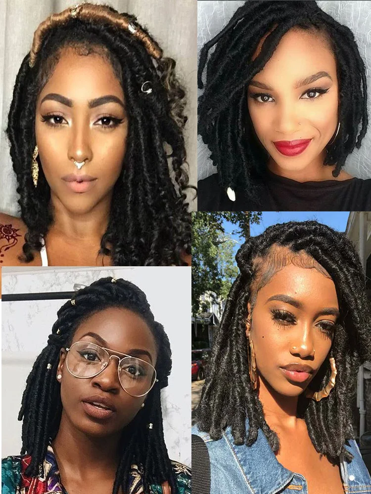 ombre color dreadlock wigs for women synthetic braid wigs ready to use  premium fiber