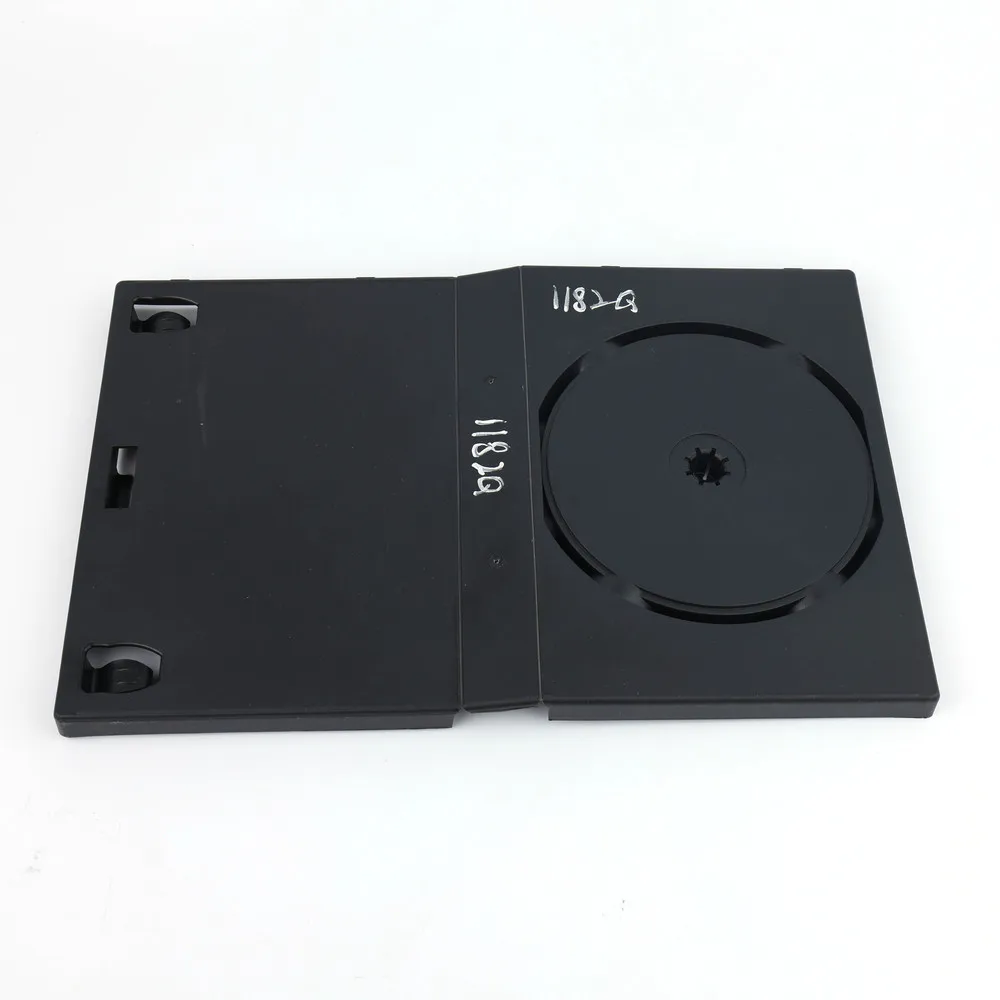 Factory Direct Sale Black Plastic Protector Box Cd Dvd Case Covers Cd Slim Case