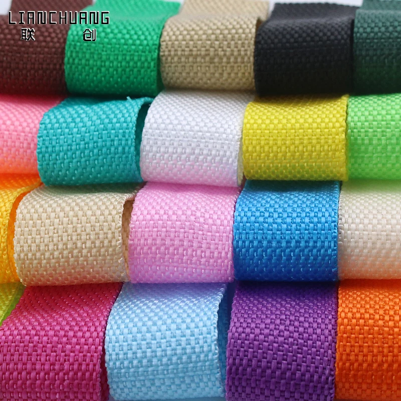 В наличии 22 мм 25 30 35 38 полиэфирная тесьма нейлоновая для собачьего воротника