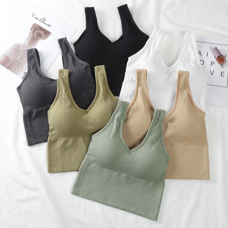 
 wholesale quick dry sport bra popular Fitness Running Gym Yoga Bra Tops  Workout Womens Sports Bra ladies crop top  