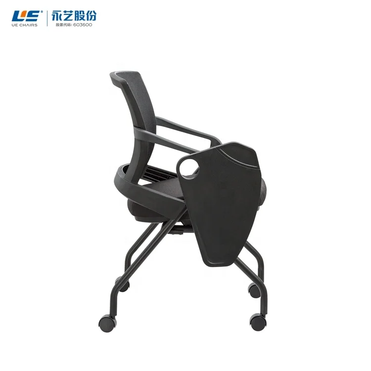 UE Comfortable Backrest Small Table Plate Staff Lift Rotating Lumbar Protection Mesh Office Chair
