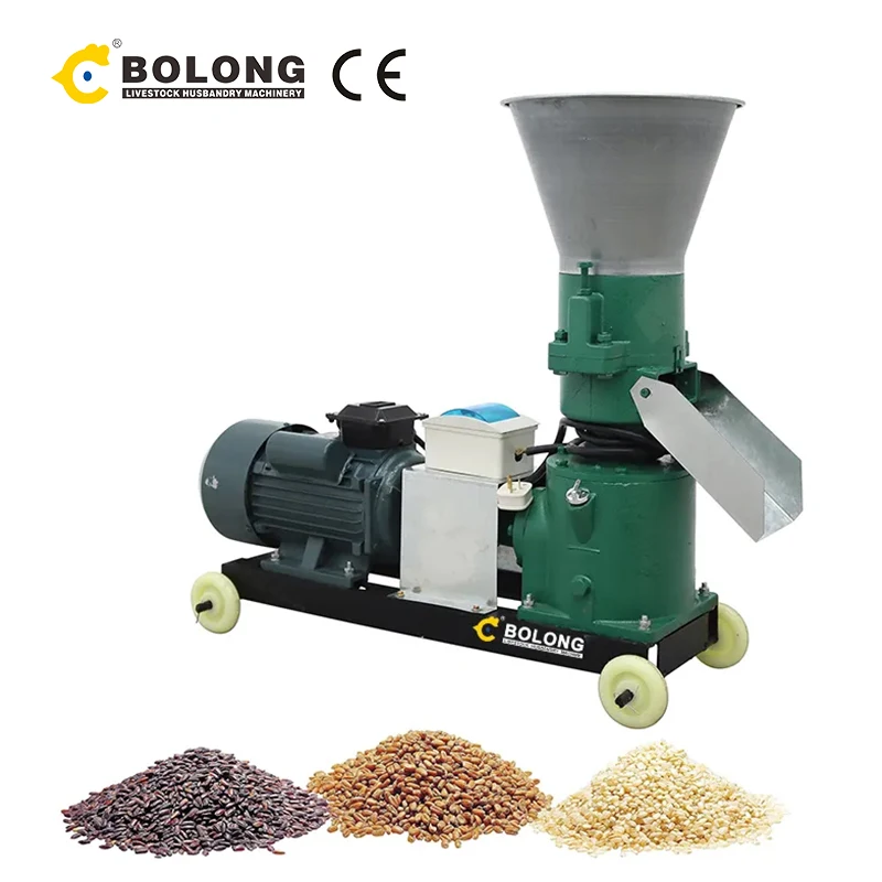 Home Use Small Animal Feed Processing Machine Feed Wood Pellet Chicken Food Making Machine Animal Feed Pellet