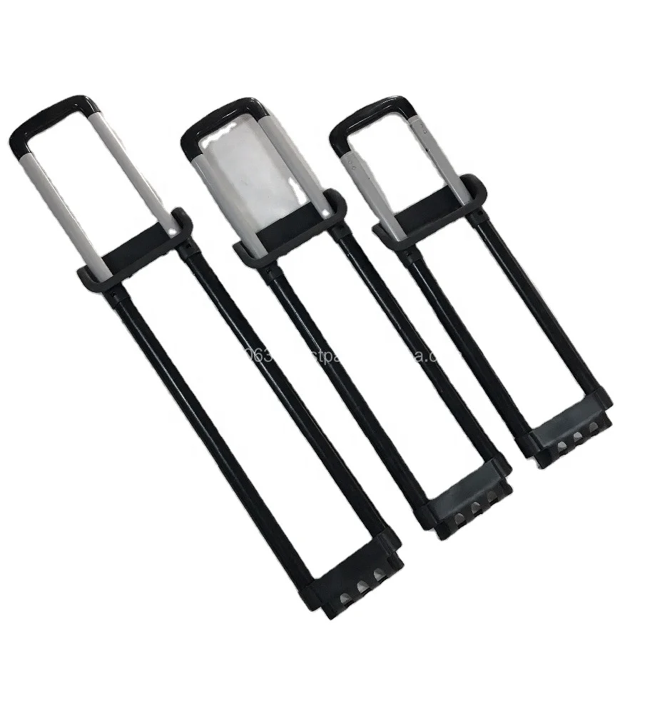 Hot Sale Fashion Trolley Luggage Accessories Made In Turkey ABS Suitcase Iron Trolley System Wheels Handles ABS Hard Shell