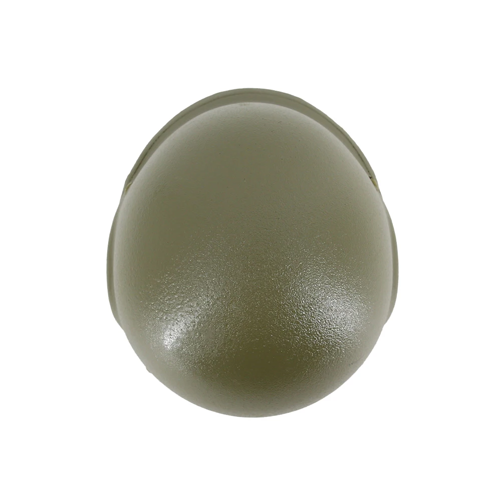 Двойной безопасный поставщик на заказ Зеленый плотный высокопрочный ПЭ персональный защитный противоударный Тактический шлем безопасности