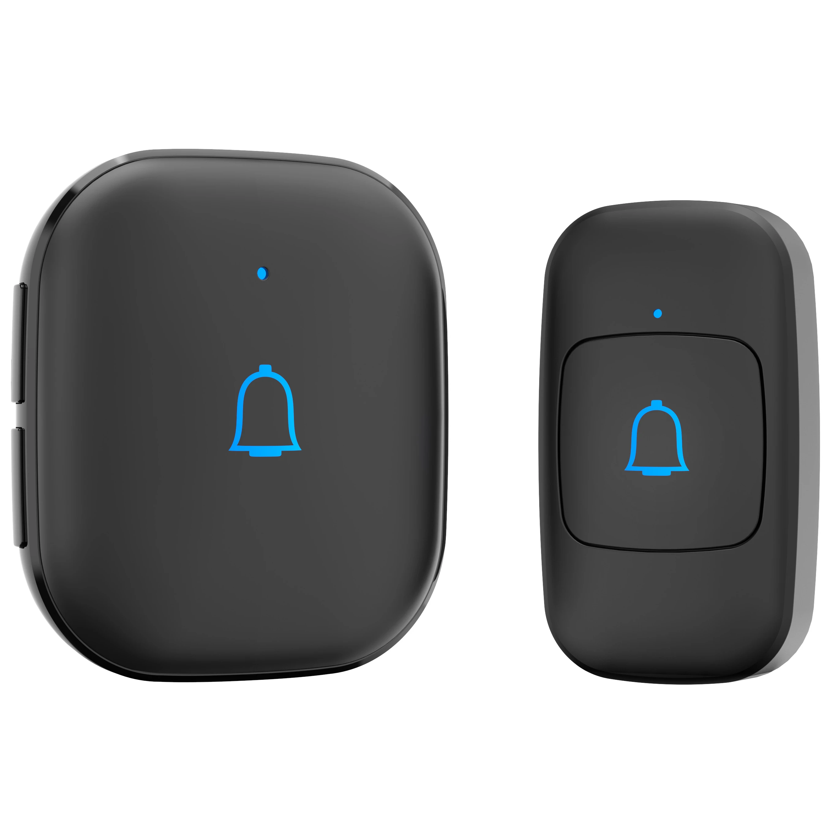 Водонепроницаемый беспроводной дверной звонок 300 м дистанционный умный дверной звонок 1 Кнопка 1 приемник