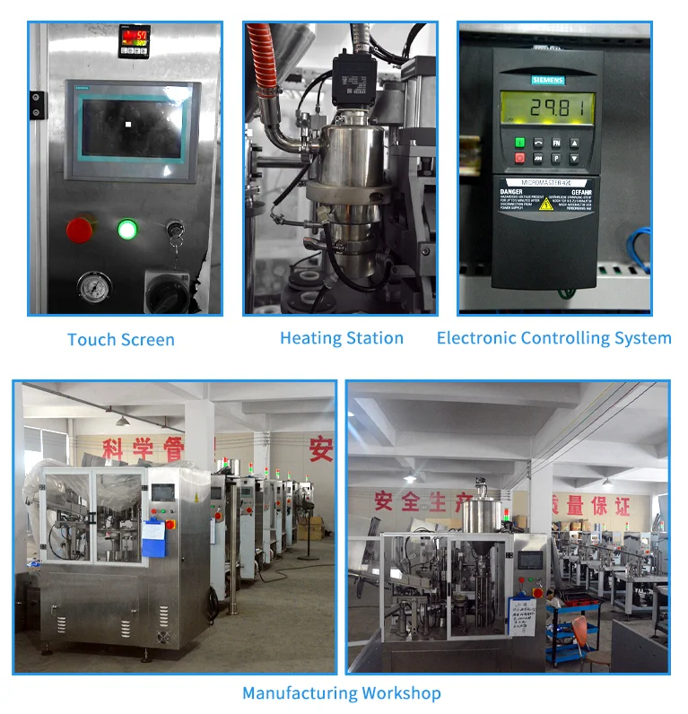 Inner Heating Type Toothpaste Tube Filling Sealing Machine Tube Filling Machine Equipment For Cosmetic Production Line