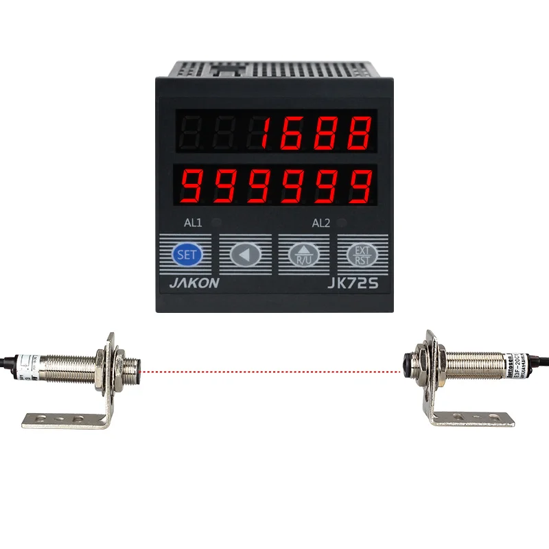 JK72S LED high precision with relay output small conveyor counter