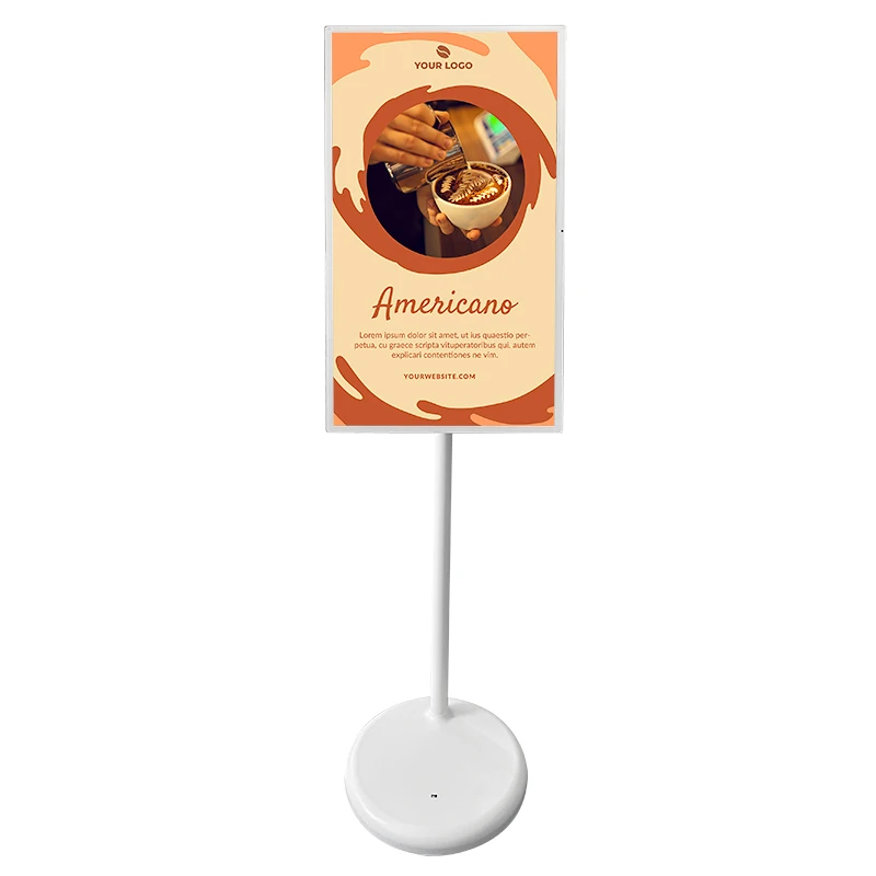 32 Inch Interactive Smart Television Portable LCD Touch Monitor Screen Digital Signage Stand By Me Portable TV