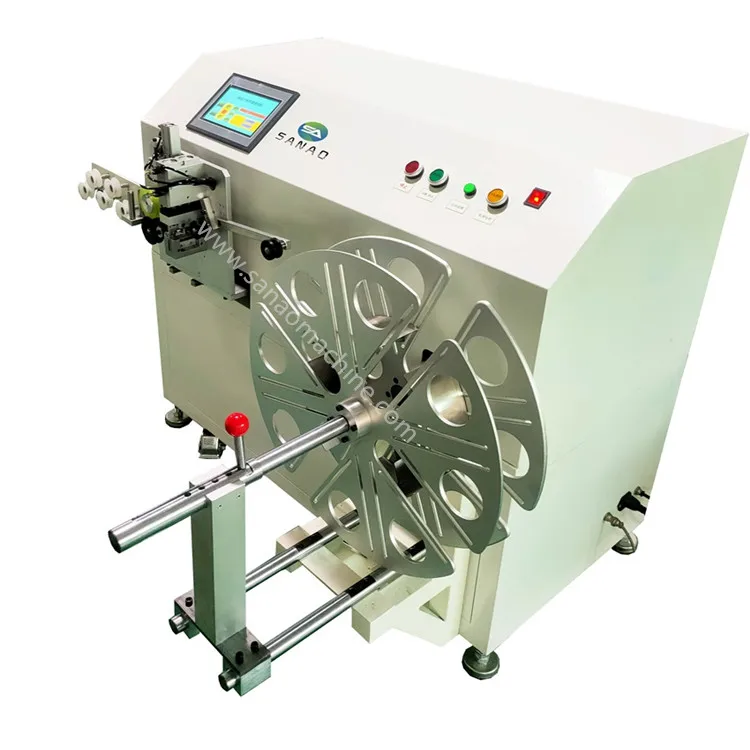 Automatic 60 Meter Measure Cable Winding Cutting Machine Wire Coil Cutting Machine Equipment