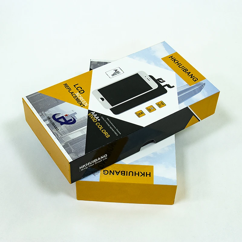 Wholesale luxury mobile phone accessory box gift box supports customized size logo sky and earth cover box