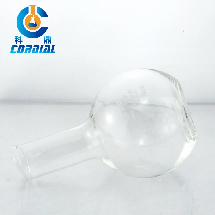 1111 CORDIAL Labs Glass 500ml  Flat Bottom One Neck Boiling Flask