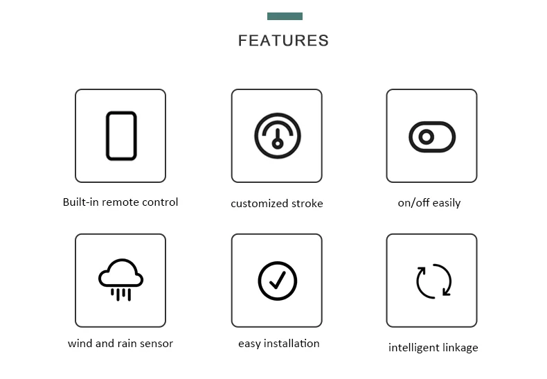 Hongze product hot selling aluminum accessories smart home electric sash window opener with remote control