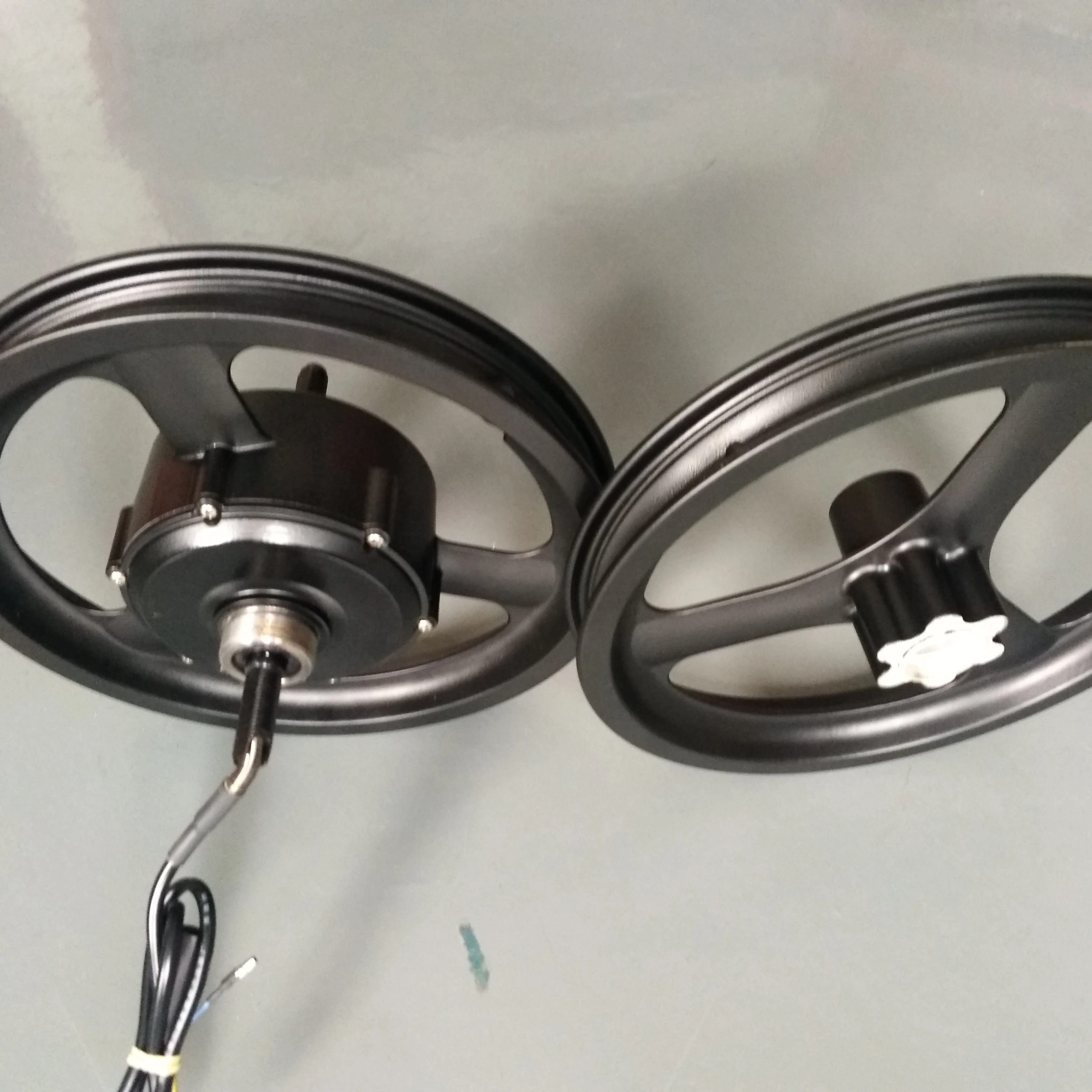 Qihang 14 inch two-wheel folding bicycle hub motor