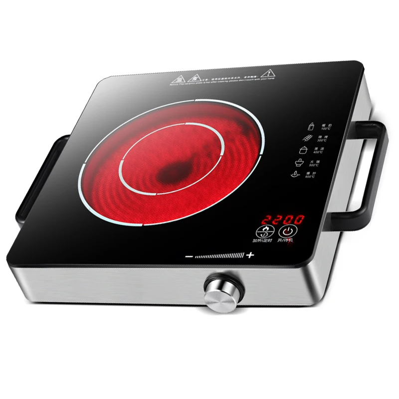 Высококачественная Бытовая инфракрасная плита высокой мощности с сенсорным управлением, умная кухонная техника, электрические одиночные индукционные плиты