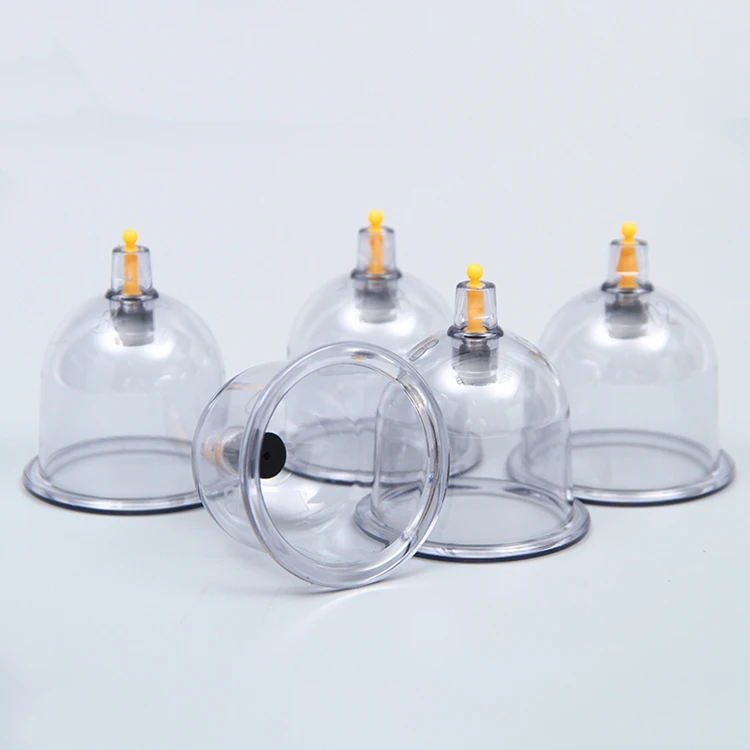 ABS PP Material Large size Hijama cups Equipment pump Cupping pumps massage cupping guns cupping device