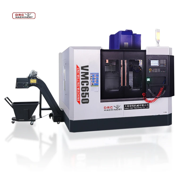  GSK CNC system VMC650 Высокоточный высокоскоростной вертикальный фрезерный станок обрабатывающий