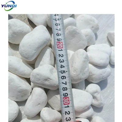 3-5 см пляжный камень белоснежный декоративный маленький белый для