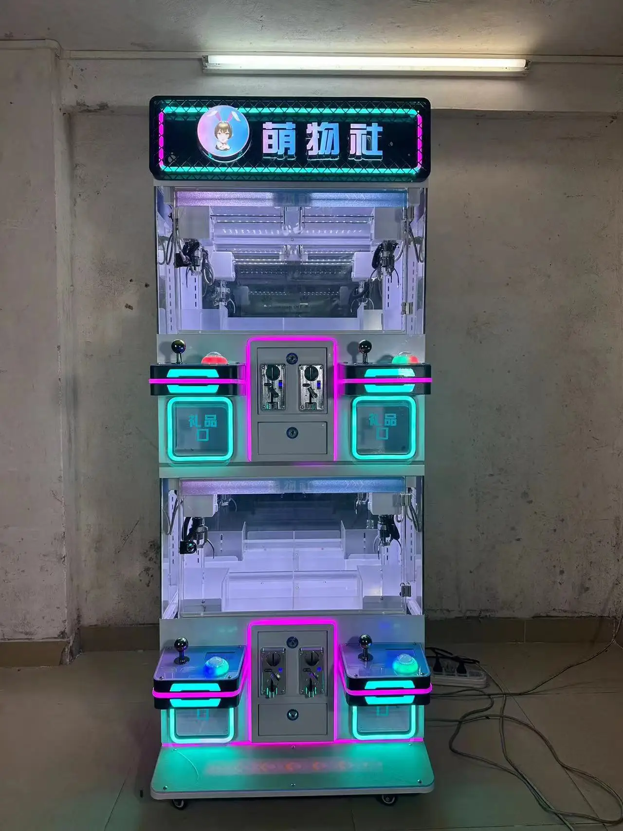 brazil transparent hot stuffed plush toys crane claw machine arcade gift games gift prize vending grabber catch machine